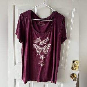 Torrid Graphic Tee EUC